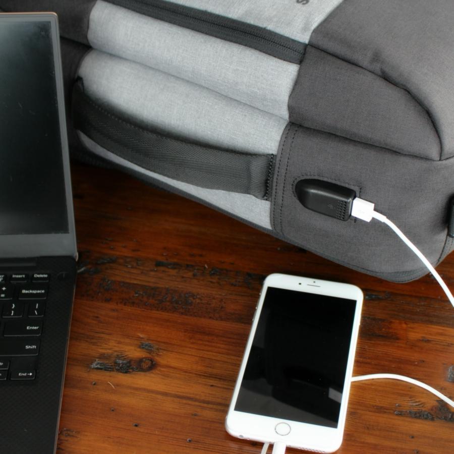 backpack with phone laptop charger Daily Backpack - A Laptop Backpack for Work & Travel